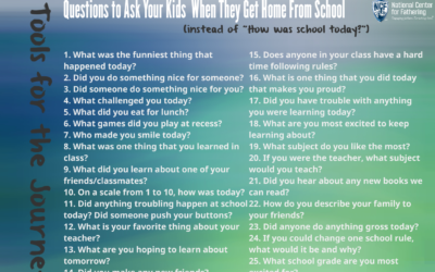 Questions to Ask Your Kids After School