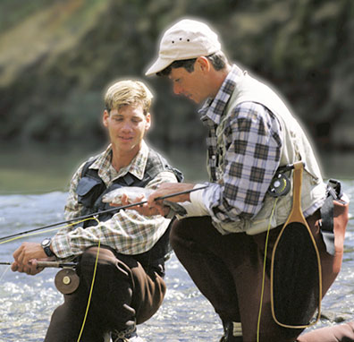 dad-teen-son-fishing-river